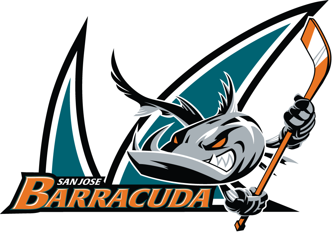 San Jose Barracuda 2015 16-2017 18 Primary Logo decal supplier